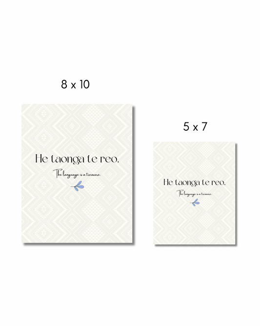 Whakataukī Māori |He taonga te Reo | Instant download