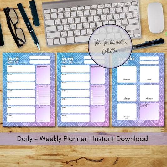 Tāwhirimātea-Insired Planner Bundle