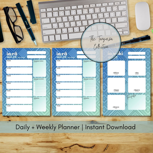Tangaroa-Insired Planner Bundle