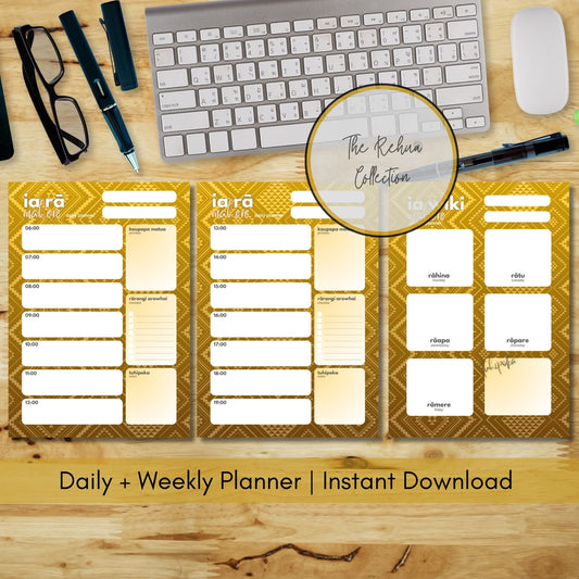 Rehua-Insired Planner Bundle