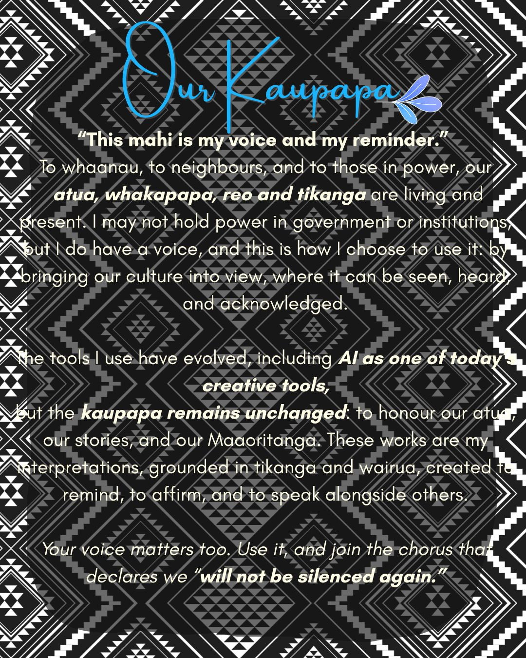 Hine-nui-te-pō – Goddess of the Night + Underworld | Māori Wall Art Print (Unframed) Photo paper poster