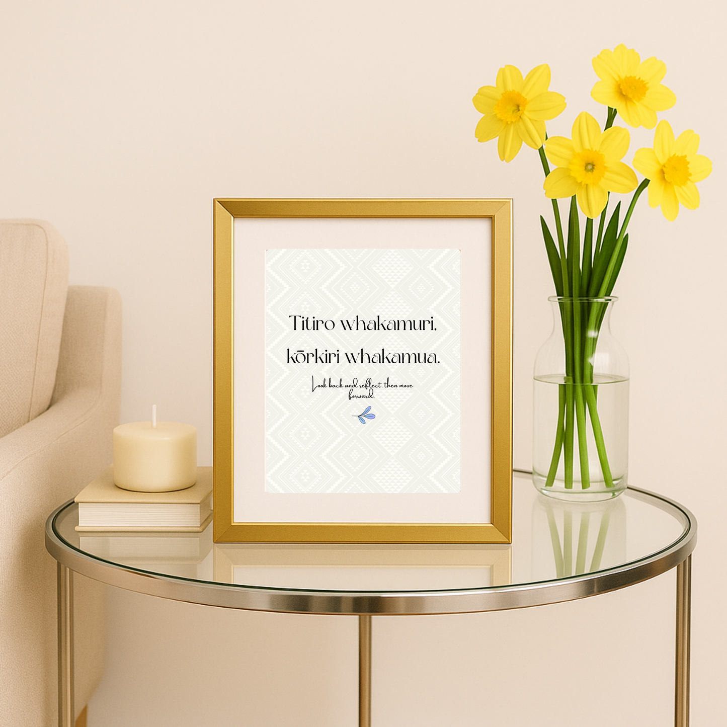 Whakataukī Māori |Titiro Whakamuri, Kōkiri Whakamua | Instant download